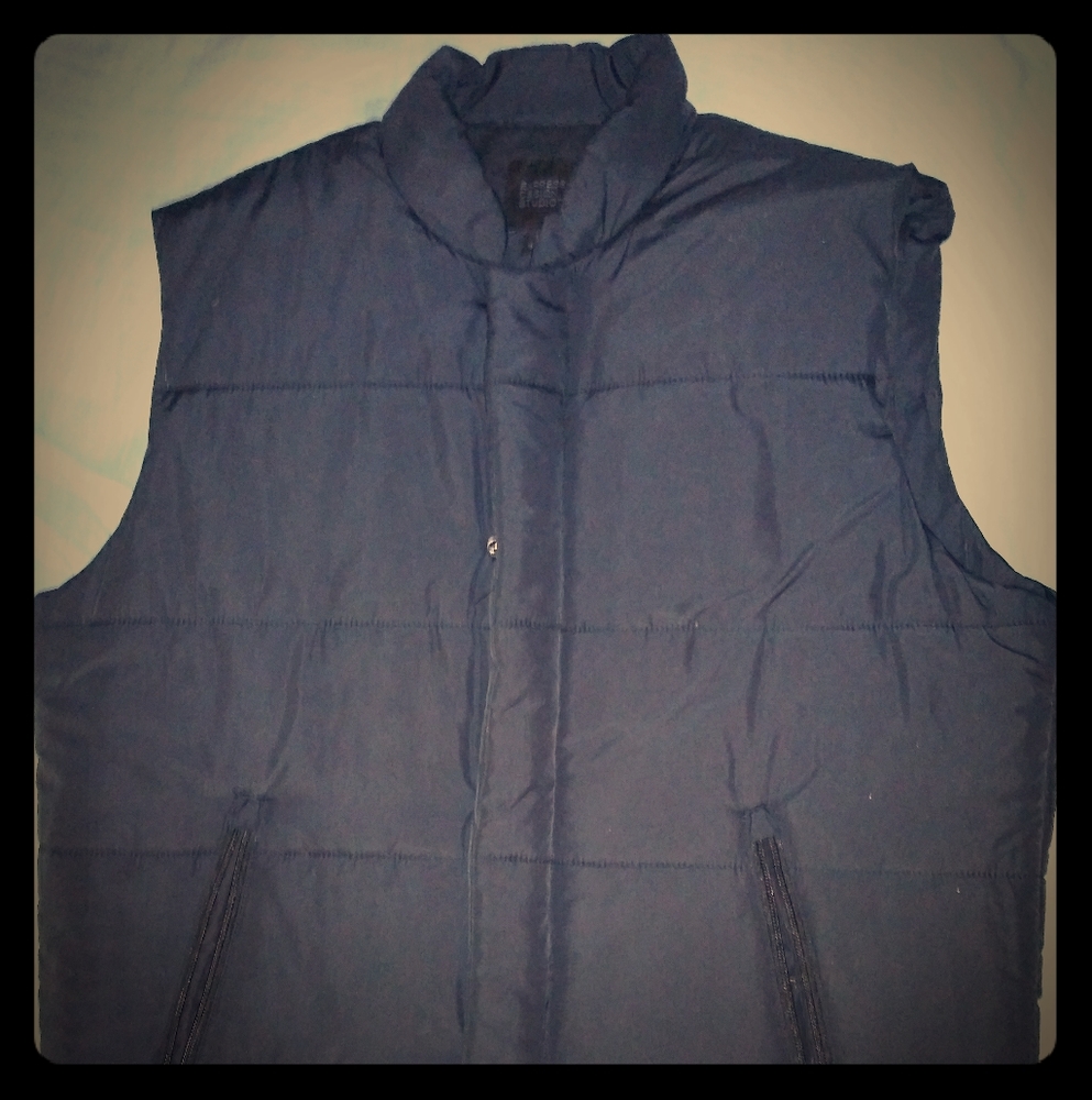 Express black vest